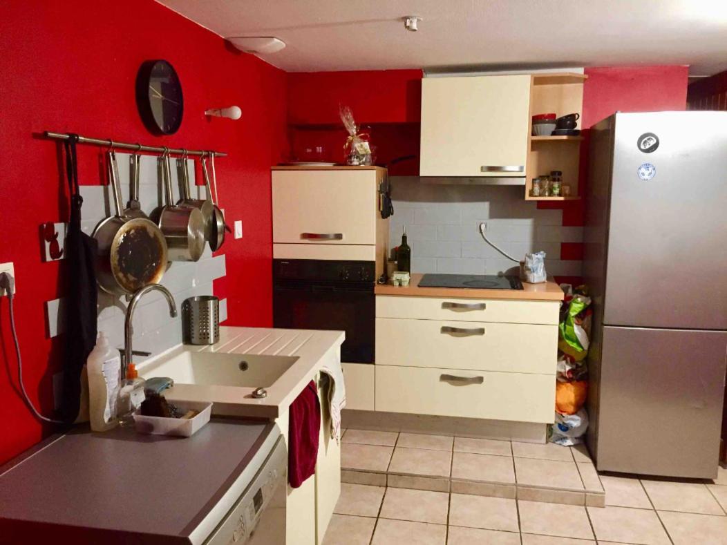 Loft In Rennes - Private Room Bagian luar foto
